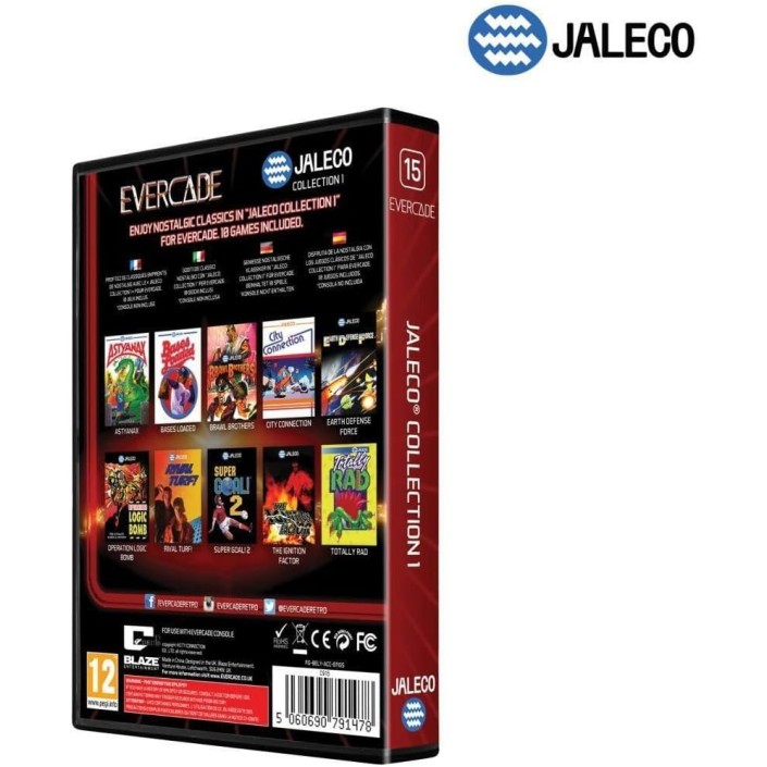 Cartucho con Juegos Jaleco Collection 1 para...