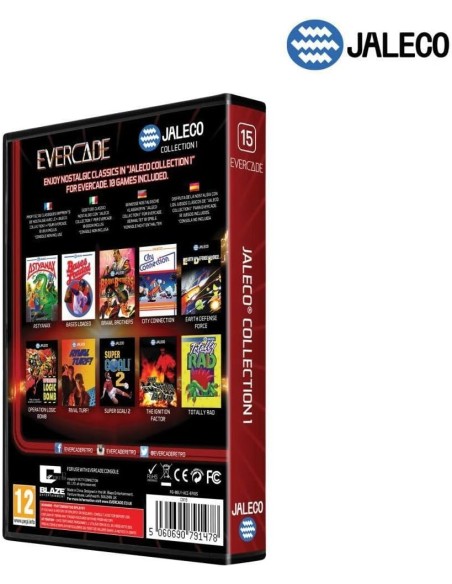Cartucho con Juegos Jaleco Collection 1 para Videoconsola Evercade