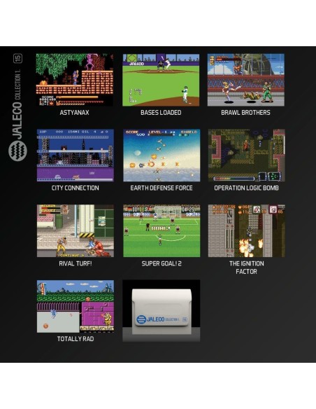 Cartucho con Juegos Jaleco Collection 1 para Videoconsola Evercade