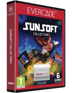 Cartucho con Juegos Sunsoft Collection 1 para...
