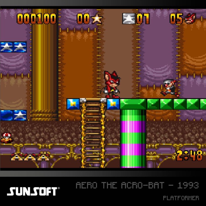 Cartucho con Juegos Sunsoft Collection 1 para...