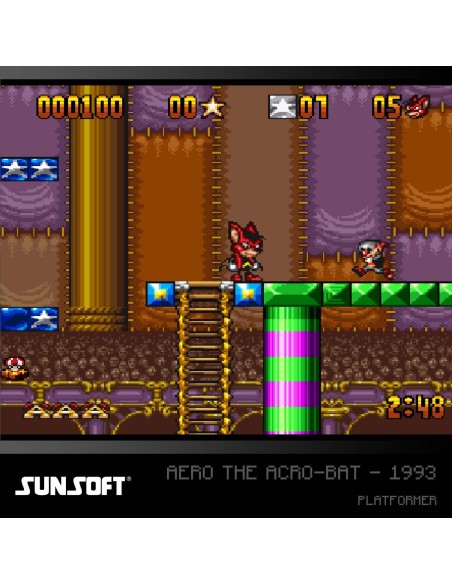 Cartucho con Juegos Sunsoft Collection 1 para Videoconsola Evercade