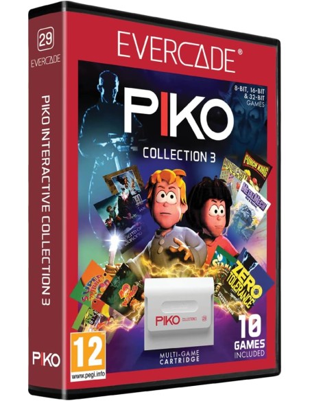 Cartucho con Juegos Piko Collection 3 para Videoconsola Evercade