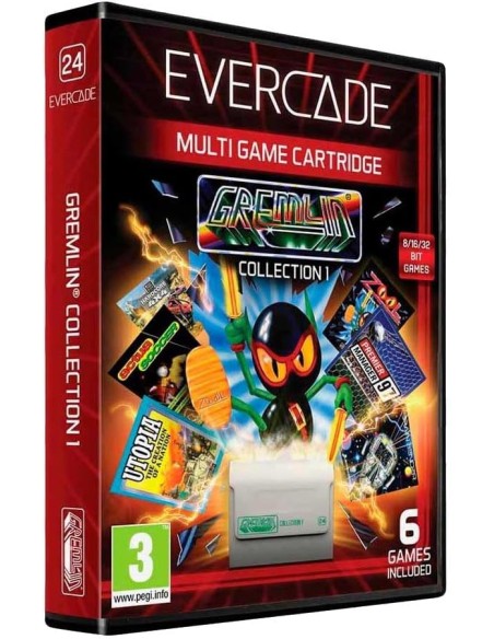 Cartucho con Juegos Gremlin Collection 1 para Videoconsola Evercade