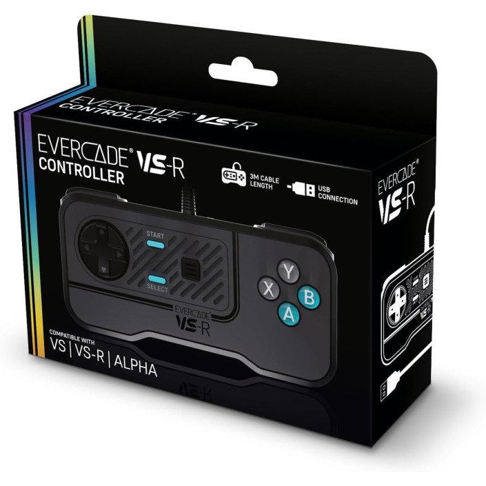 Mando con cable para Videoconsola Evercade...