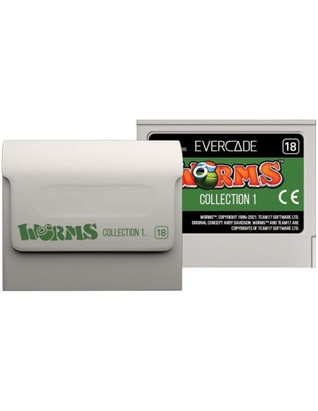 Cartucho con Juegos Worms Collection 1 para Videoconsola Evercade