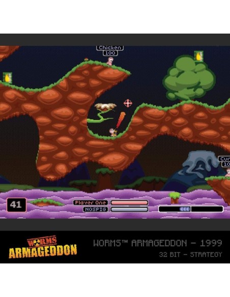 Cartucho con Juegos Worms Collection 1 para Videoconsola Evercade