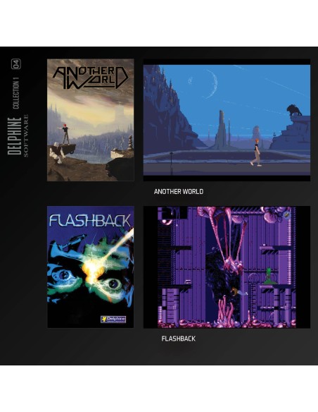 Cartucho con Juegos Delphine Collection 1 para Videoconsola Evercade