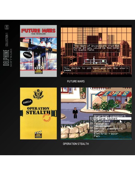 Cartucho con Juegos Delphine Collection 1 para Videoconsola Evercade