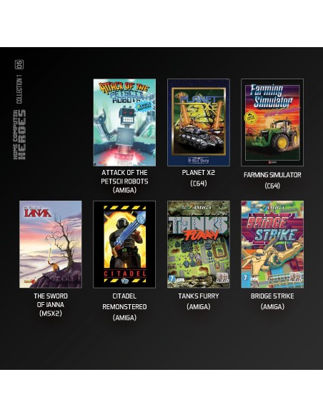 Cartucho con Juegos Home Computer Heroes Collection 1 para Videoconsola Evercade