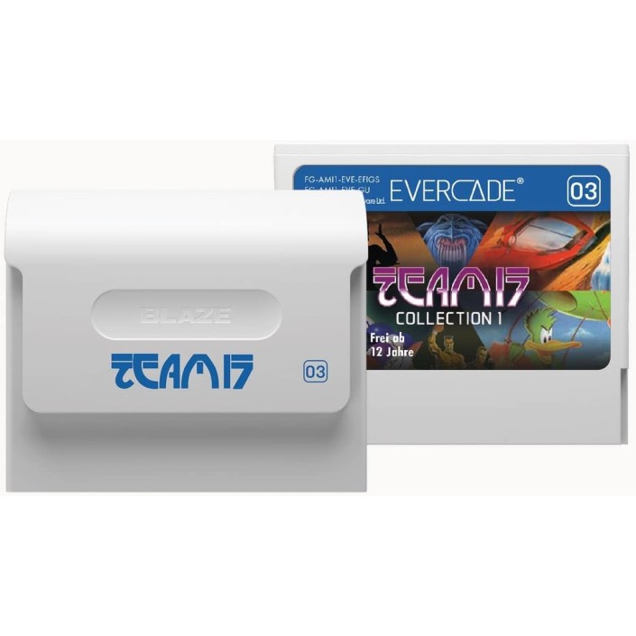 Cartucho con Juegos Team 17 Amiga Collection 1...