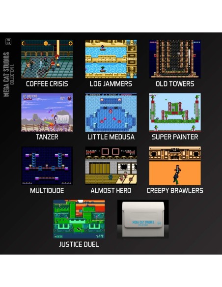Cartucho con Juegos Mega Cat Studios Collection 1 para Videoconsola Evercade