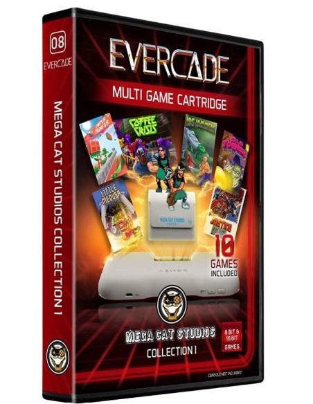Cartucho con Juegos Mega Cat Studios Collection 1 para Videoconsola Evercade