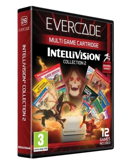 Cartucho con Juegos Intellivision Collection 2 para Videoconsola Evercade
