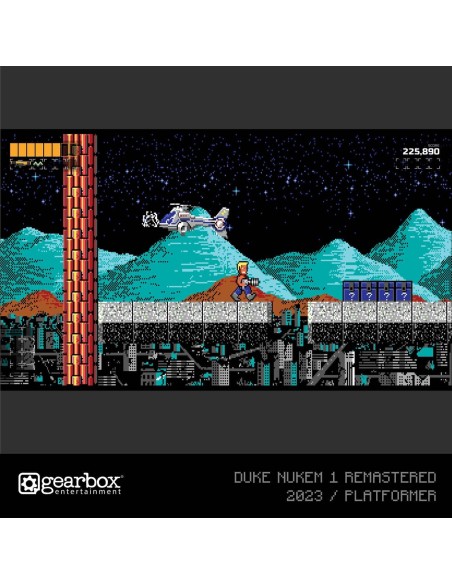 Cartucho con Juegos Duke Nukem Collection 1 para Videoconsola Evercade