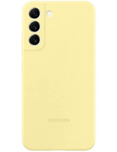 Funda Samsung de Silicona para Galaxy S22 Plus Amarillo...