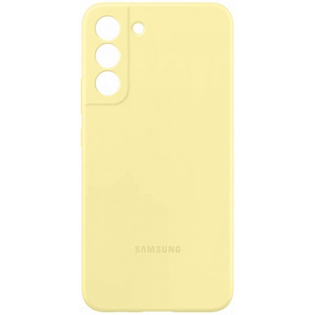 Funda Samsung de Silicona para Galaxy S22 Plus Amarillo Modelo EF-PS906TY | Outlet | Caja Abierta o dañada