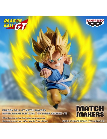 Figura Banpresto Match Makers Dragon Ball Son Goku Modelo 89642