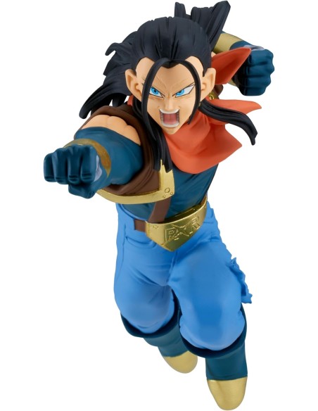 Figura Banpresto Match Makers Dragon Ball Super 17 Modelo 89643