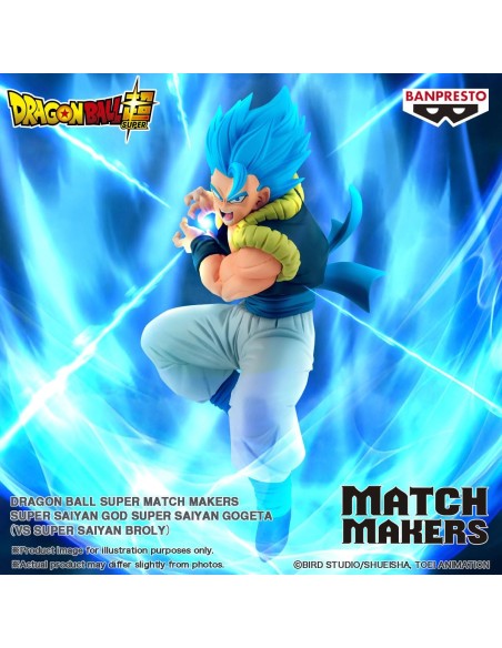Figura Banpresto Match Makers Dragon Ball Gogeta Modelo 89557