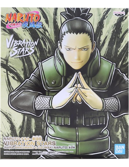 Figura Banpresto Naruto Shippuden Nara Shikamaru Vibration Star Modelo 18187