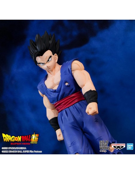 Figura Banpresto Solid Edge Works Dragon Ball Super: Super Heroe Son Gohan Modelo 88700