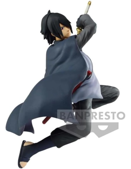 Figura Banpresto Naruto Boruto Uchiha Sasuke Vibration Stars Modelo 19029