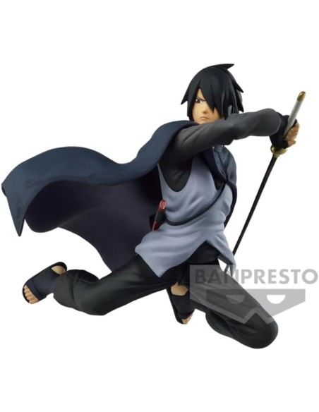 Figura Banpresto Naruto Boruto Uchiha Sasuke Vibration Stars Modelo 19029