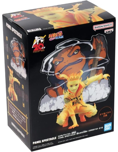Figura Banpresto Naruto Shippuden Naruto Uzumaki Panel Spectacle Modelo 19783