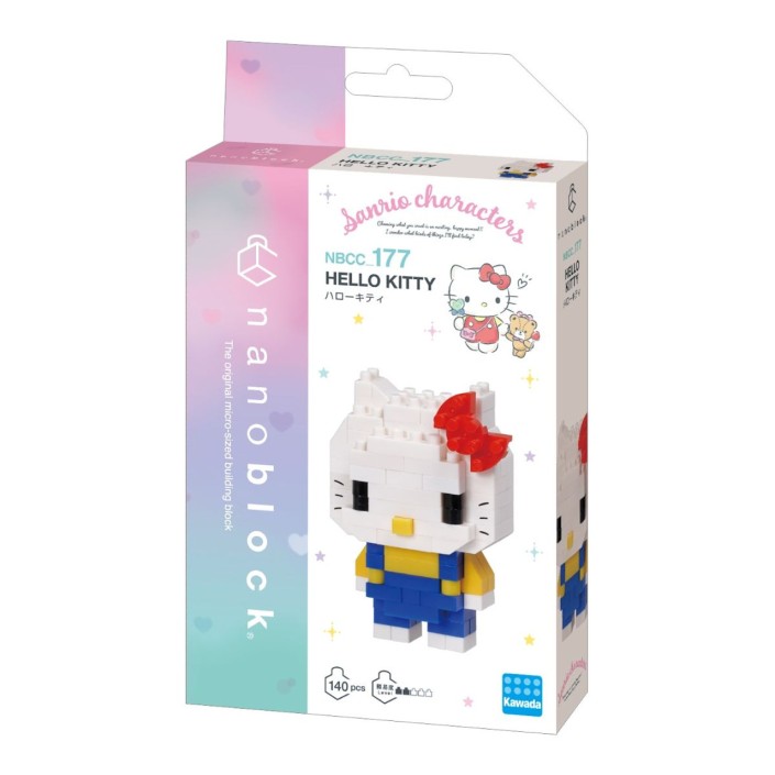 Figura Bandai Nanoblock para construir Hello...
