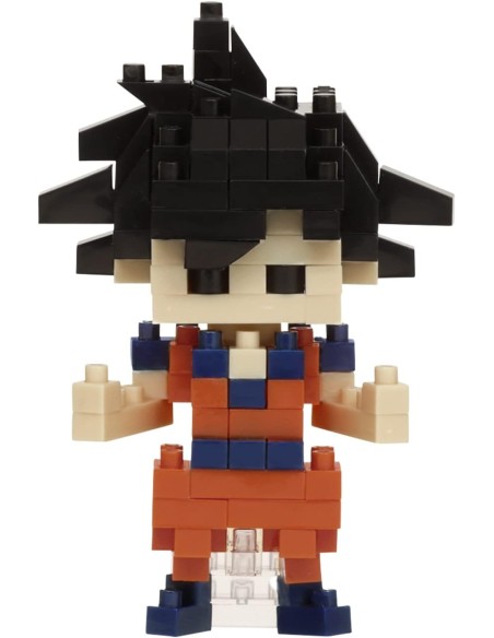 Figura Bandai Nanoblock para construir Dragon Ball Modelo Goku NBDB001
