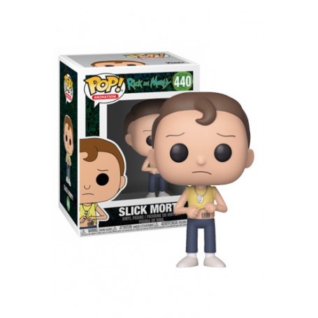 Figura Funko Pop! Animación Rick & Morty Slick Morty Modelo 440 | 35591 | Outlet Caja Dañada