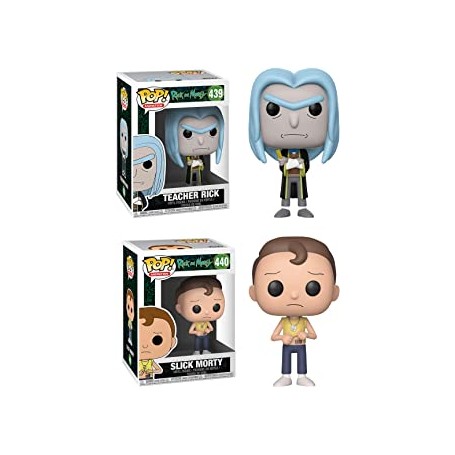 Figura Funko Pop! Animación Rick & Morty Slick Morty Modelo 440 | 35591 | Outlet Caja Dañada
