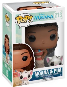 Figura Funko Pop! Disney Vaiana Moana y Pua Modelo 213 |... 2
