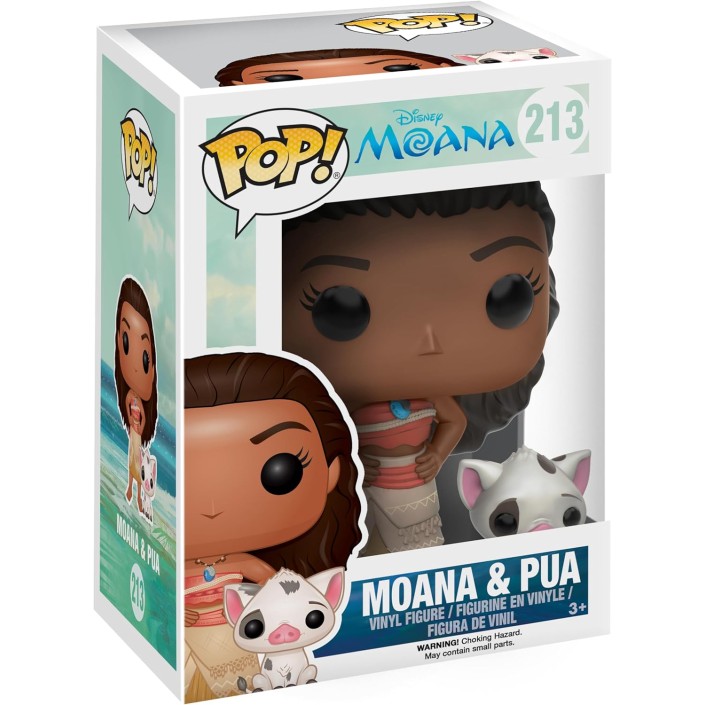 Figura Funko Pop! Disney Vaiana Moana y Pua...