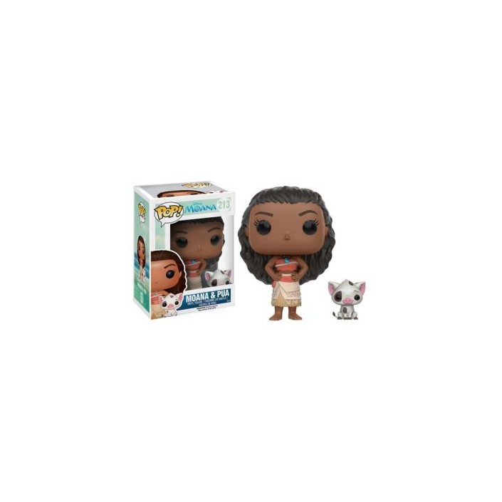 Figura Funko Pop! Disney Vaiana Moana y Pua...