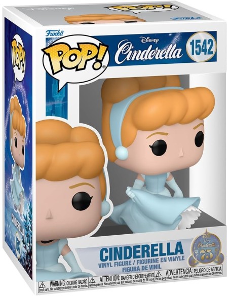 Figura Funko Pop! Disney Cenicienta 75 Aniversario Cenicienta Modelo 1542 | 83456