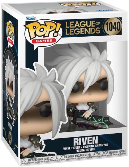 Figura Funko Pop! Juegos League of Legends Riven Modelo 1040 | 80299