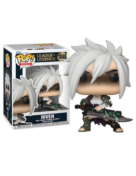 Figura Funko Pop! Juegos League of Legends Riven Modelo 1040 | 80299