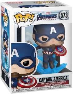 Figura Funko Pop! Marvel Endgame Capitán América Modelo... 2