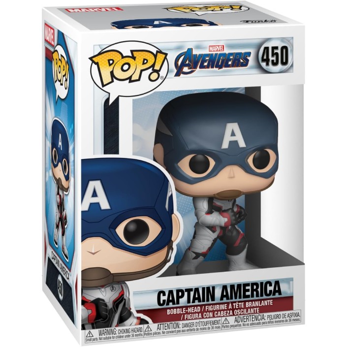 Figura Funko Pop! Marvel Endgame Capitán...