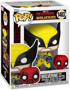 Figura Funko Pop! Marvel Deadpool y Lobezno Modelo 1403 |... 2