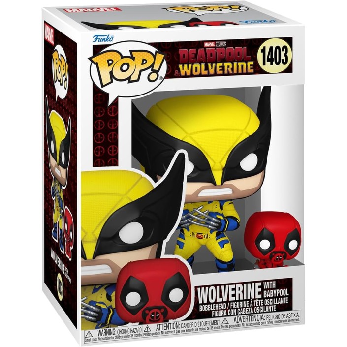 Figura Funko Pop! Marvel Deadpool y Lobezno...