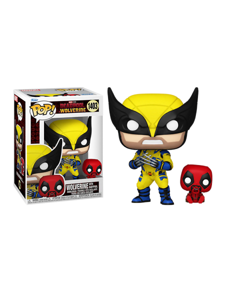 Figura Funko Pop! Marvel Deadpool y Lobezno Modelo 1403 | 82382