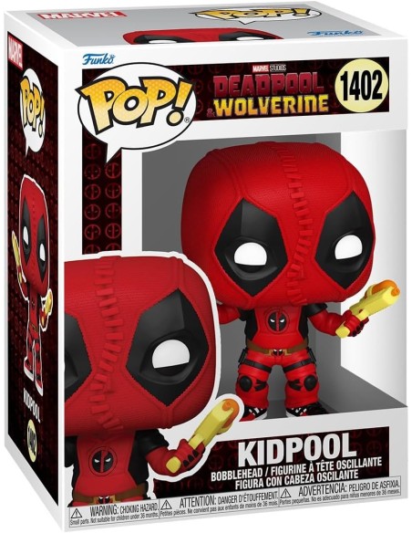 Figura Funko Pop! Marvel Deadpool y Lobezno Kidpool Modelo 1402 | 82381