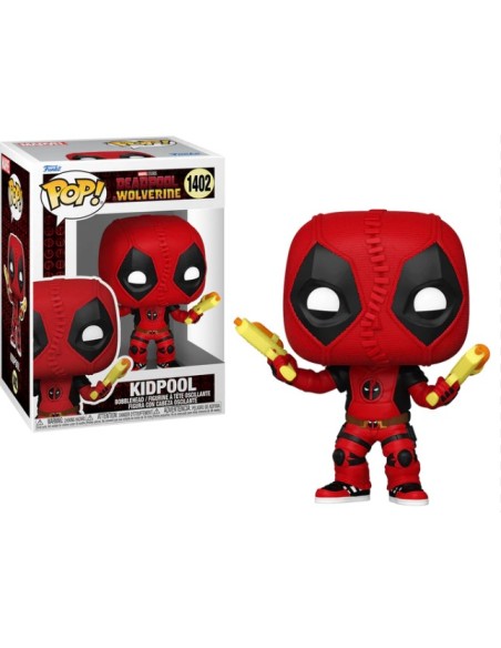 Figura Funko Pop! Marvel Deadpool y Lobezno Kidpool Modelo 1402 | 82381