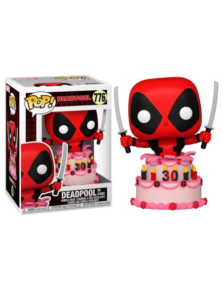 Figura Funko Pop! Marvel Deadpool Deadpool sobre de la tarta Modelo 776 | 54654