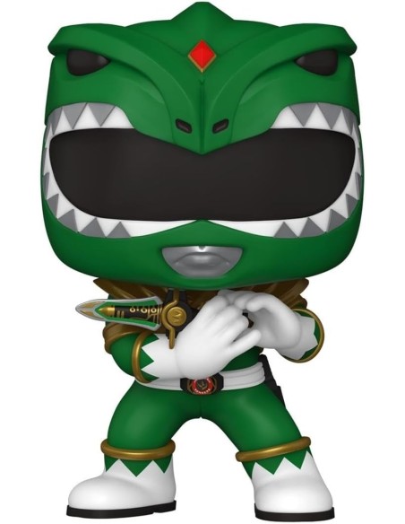 Figura Funko Pop! Televisión Power Rangers Ranger Verde Modelo 1376 | 72202
