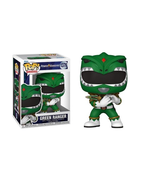 Figura Funko Pop! Televisión Power Rangers Ranger Verde Modelo 1376 | 72202