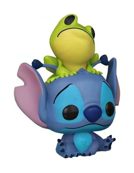 Figura Funko Pop! Disney Lilo y Stitch Stitch con rana Modelo 986 | 51795